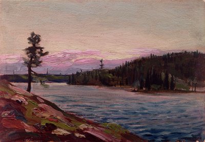 A Northern Canadian Lake by Tom Thomson